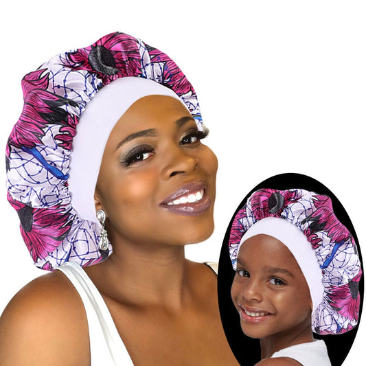 Mommy and Me Satin Bonnets